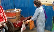 卖红薯的老奶奶