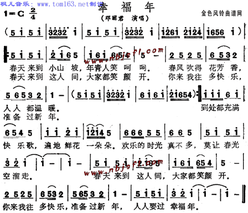 快乐的一年