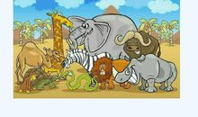 动物王国的低碳宣传大会