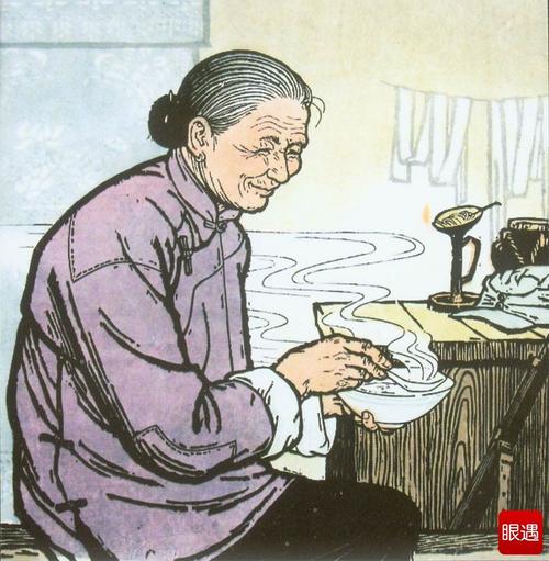 母爱叠加在老茧上