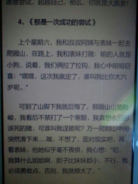 这是一次快乐的尝试
