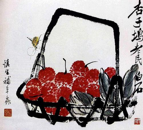 接近水墨画