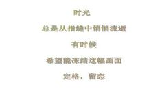 定格在记忆里的画面作文800字