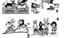 小鸟学本领看图写话