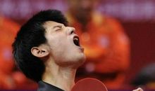 爱打乒乓球的我