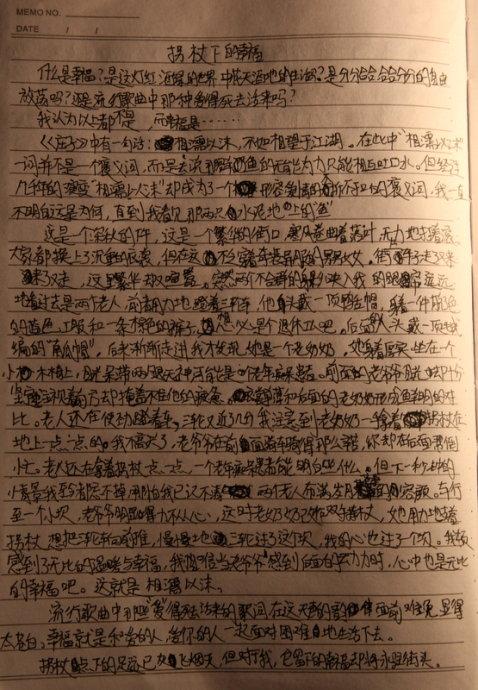 这是一个快乐的构图600字