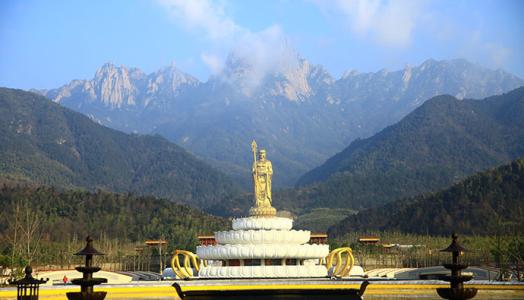 游览九华山