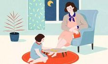 当爸爸不在家时