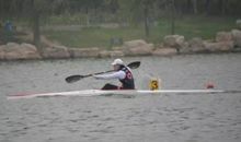 第一次划皮划艇