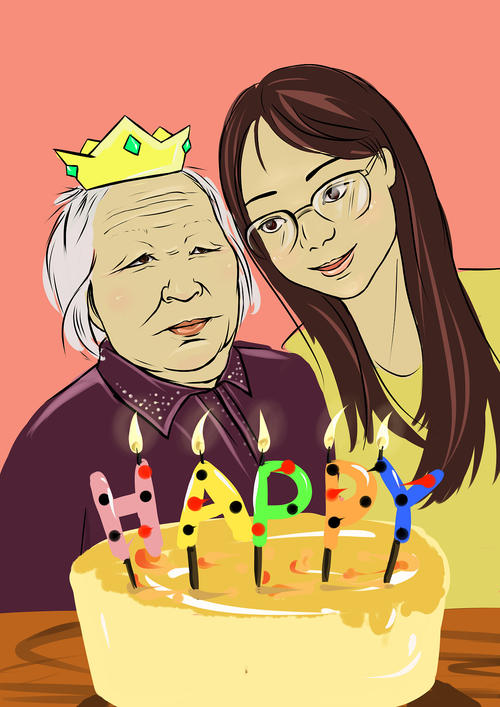 奶奶的生日