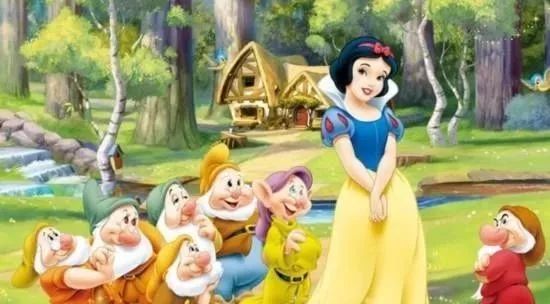 我和白雪公主呆了一天，写了400个字