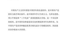 高中学生入团申请书范文800字