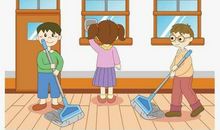 热爱劳动的同学