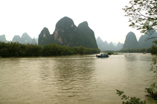 二十元背面的风景
