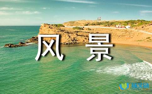 我家附近风景的组成