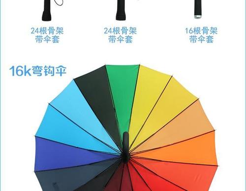 母亲和儿童在伞下
