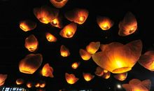 点亮希望的灯笼