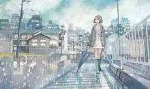 雨中那把倾斜的伞