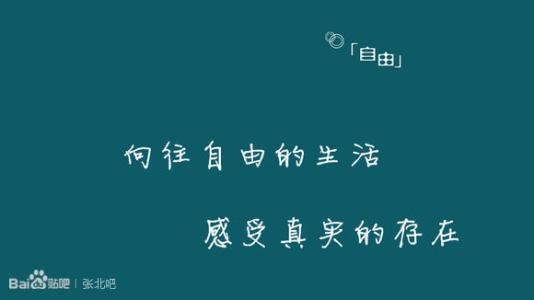 我渴望的自由