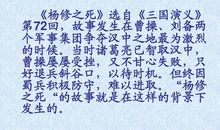 《杨修之死》读书笔记_2000字