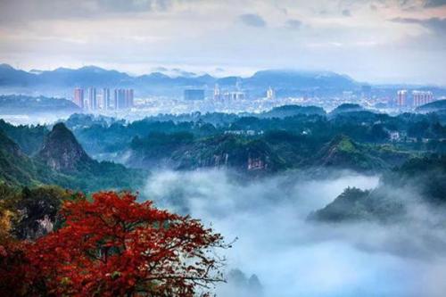 美丽的龙山