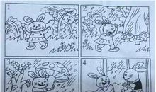 小兔采蘑菇看图写话