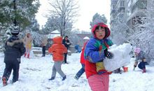 冬天下的第一场雪作文