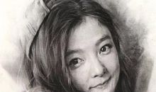 大街上的人物素描