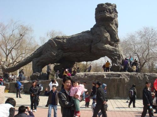 参观动物园