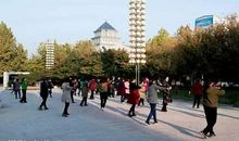 文化广场的清晨