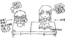 画一幅“同桌的你”