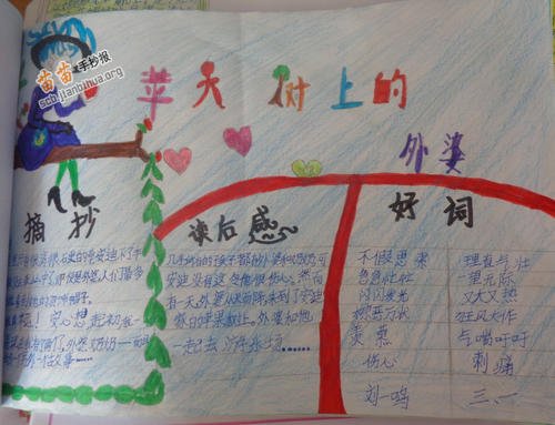 苹果树上的奶奶