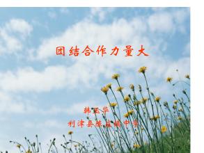 伟大的合作