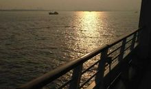 我在阳台看日出