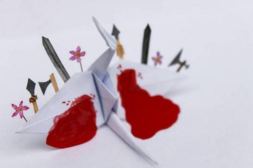 我学会了折叠一千台纸鹤