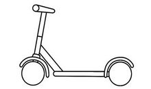 我学会了滑滑板车