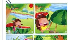 小刺猬看书写话二年级