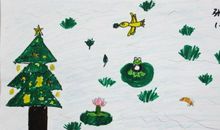 秋天，那个小画家