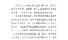 举例说明昆虫的智慧作文