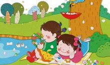 沉醉于书的世界中