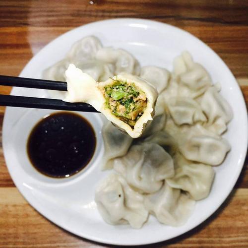 不同种类的饺子