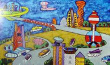 未来世界的学校