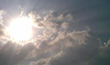 透过云层阳光更灿烂