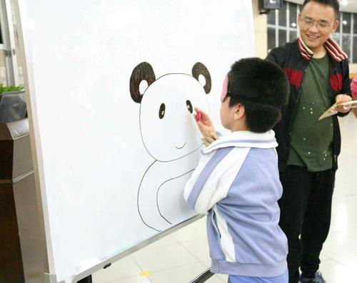盲人伸出鼻子