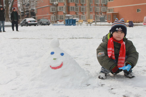 雪中​​的乐趣