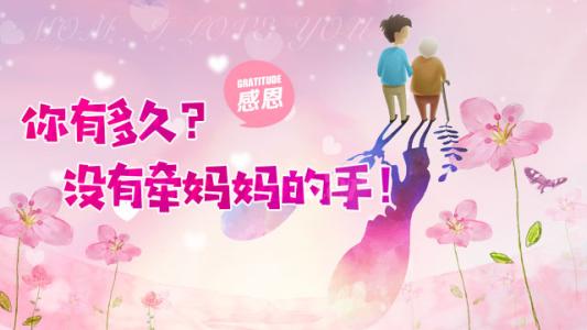 母亲在我眼中的手