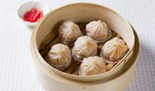 美味的小笼汤包