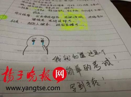 不寻常的考试
