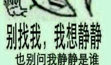有时，我也想静静