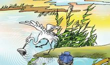 鹬蚌相争渔翁得利